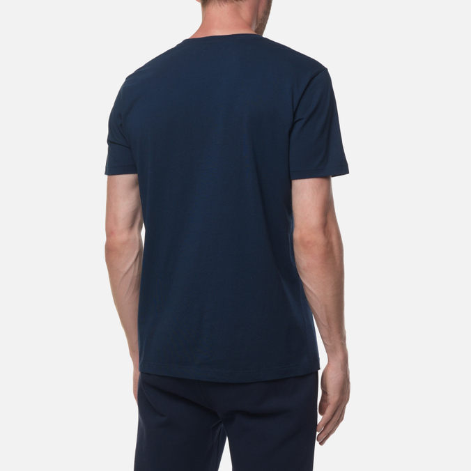 Мужская футболка Hackett, цвет синий, размер S HM500641-5RS Seaweed Print - фото 4