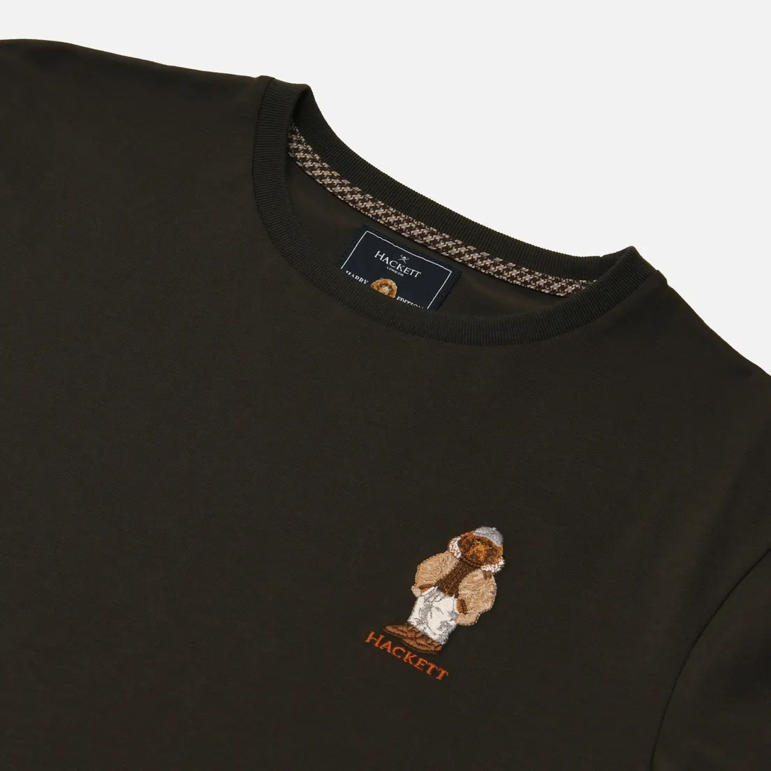 Hackett Мужская футболка Embroidery Harry Cotton