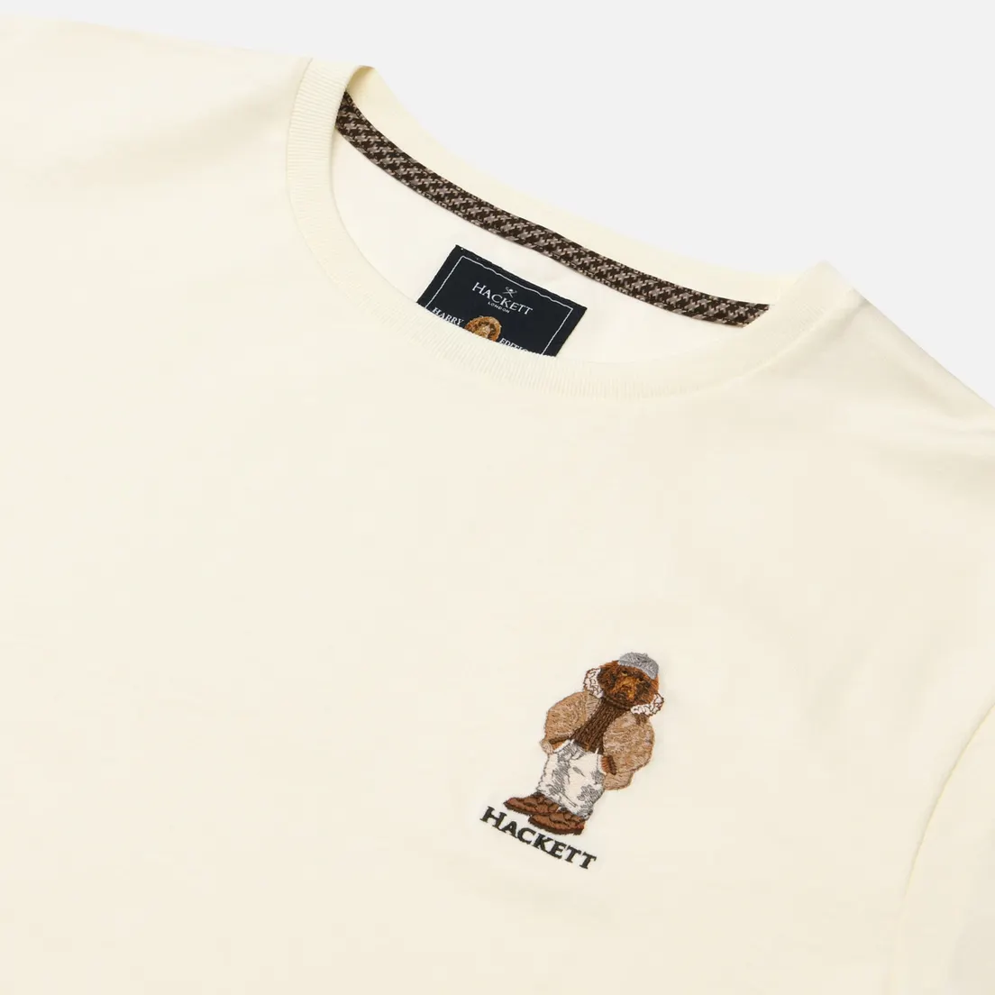 Hackett Мужская футболка Embroidery Harry Cotton