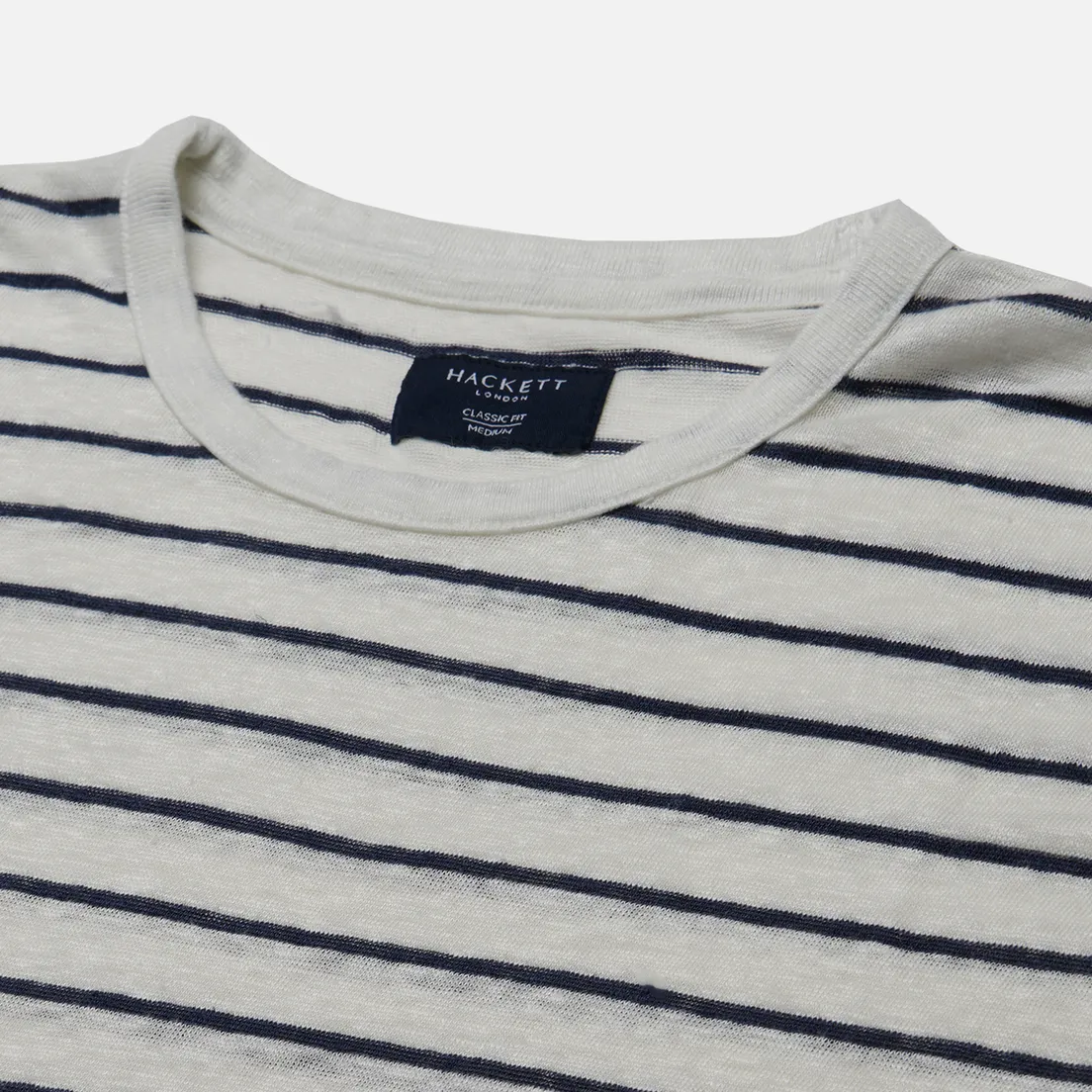 Hackett Мужская футболка Linen Stripe