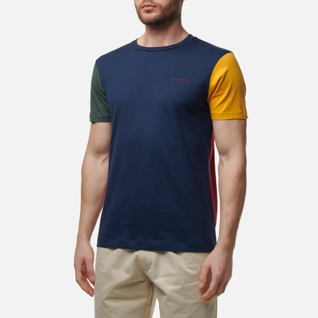 Hackett Мужская футболка Heritage Multi