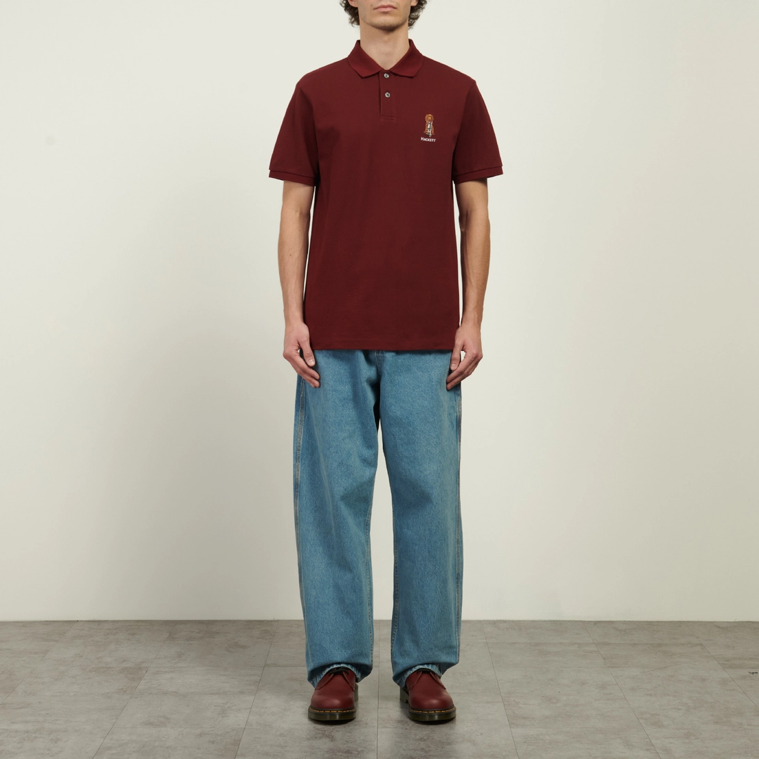 Hackett Мужское поло Heritage Harry Embroidery