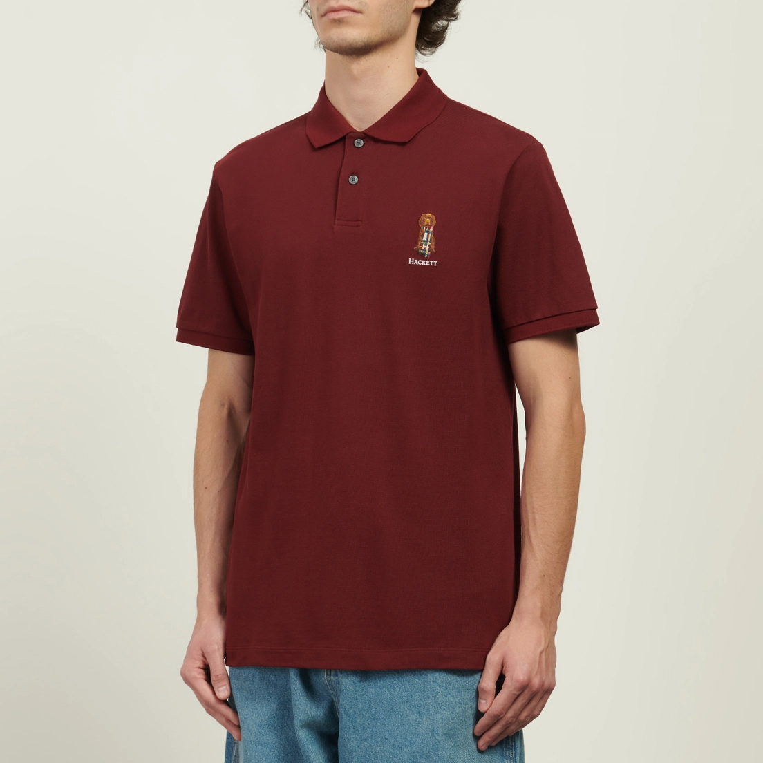 Hackett Мужское поло Heritage Harry Embroidery