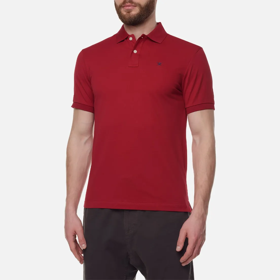 Hackett Мужское поло Slim Fit Logo