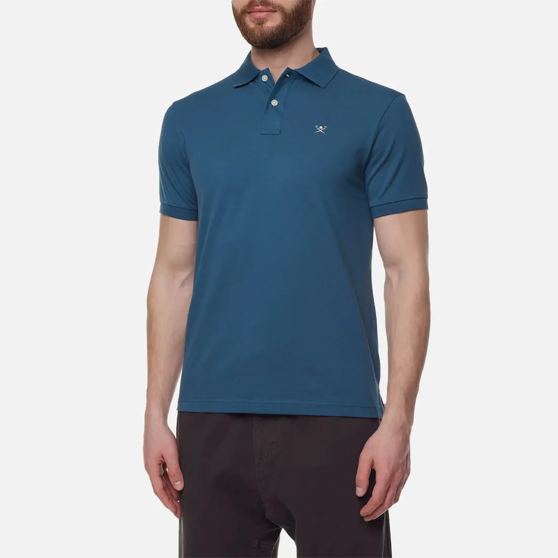 Hackett Мужское поло Slim Fit Logo
