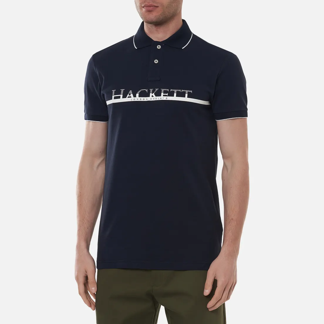 Hackett Мужское поло Graphic Logo