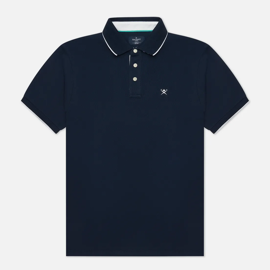 Hackett Мужское поло Seaweed Swim Trim Slim Fit