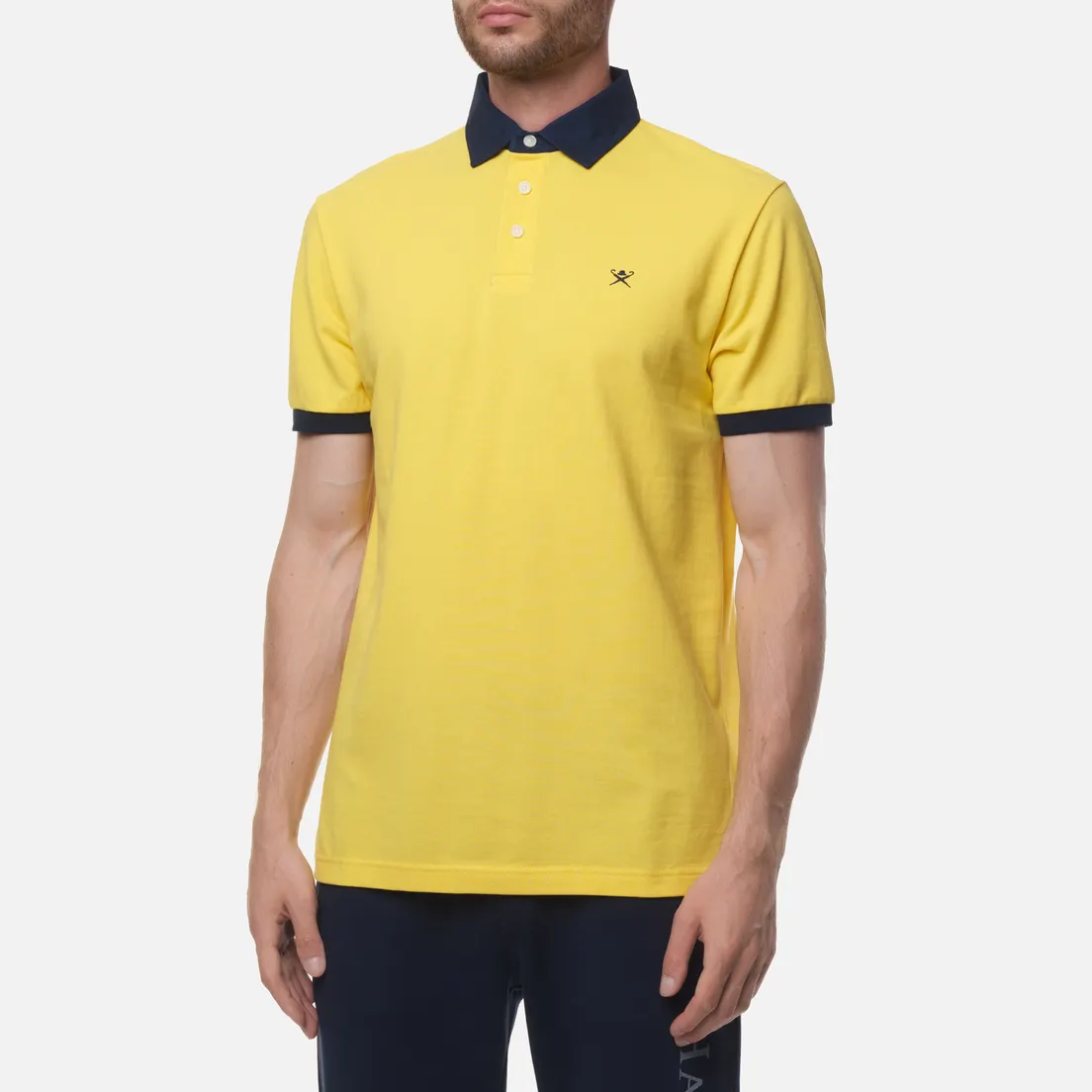 Hackett Мужское поло Swim Trim Slim Fit