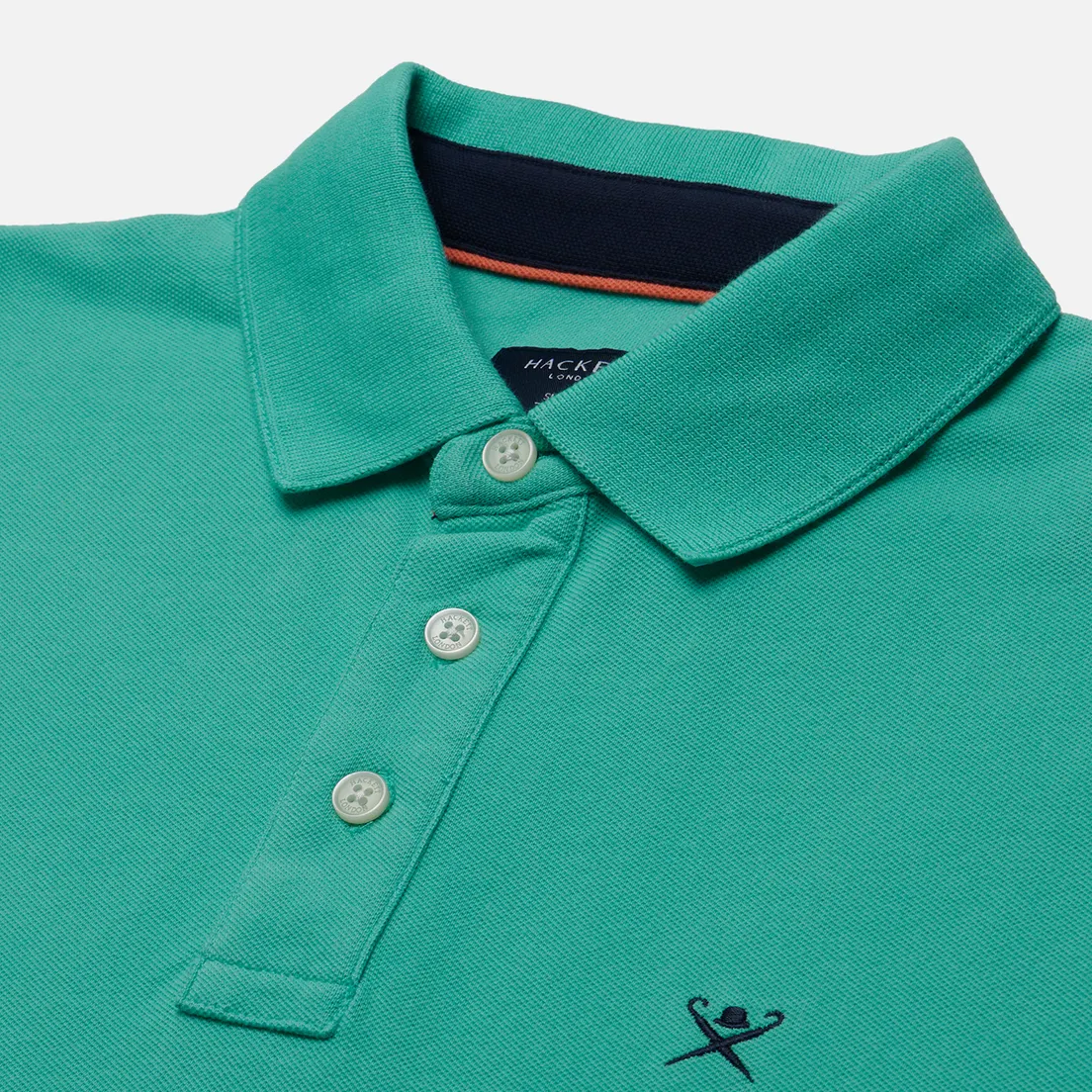 Hackett Мужское поло Swim Print Trim