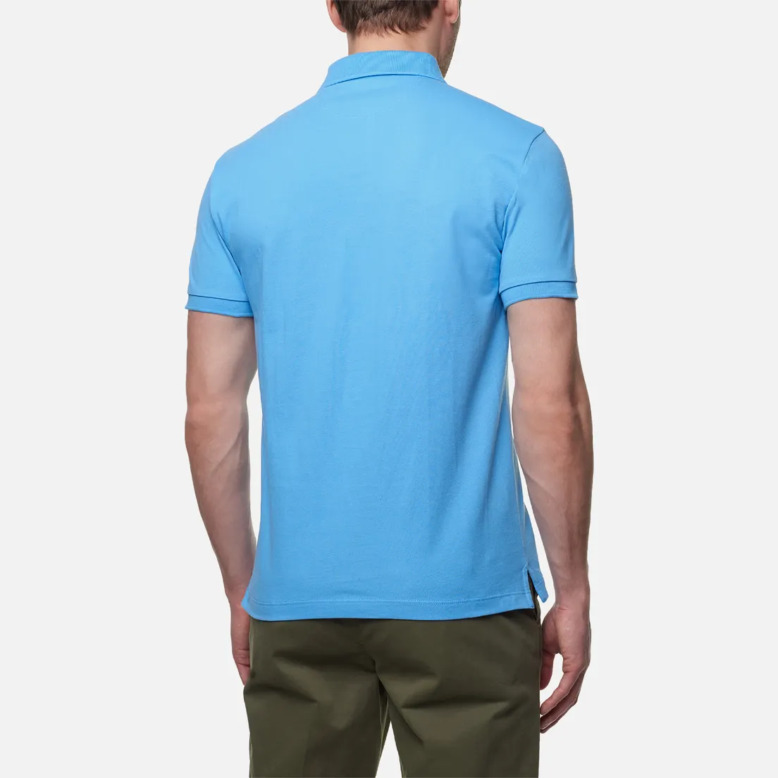 Hackett Мужское поло Swim Print Trim