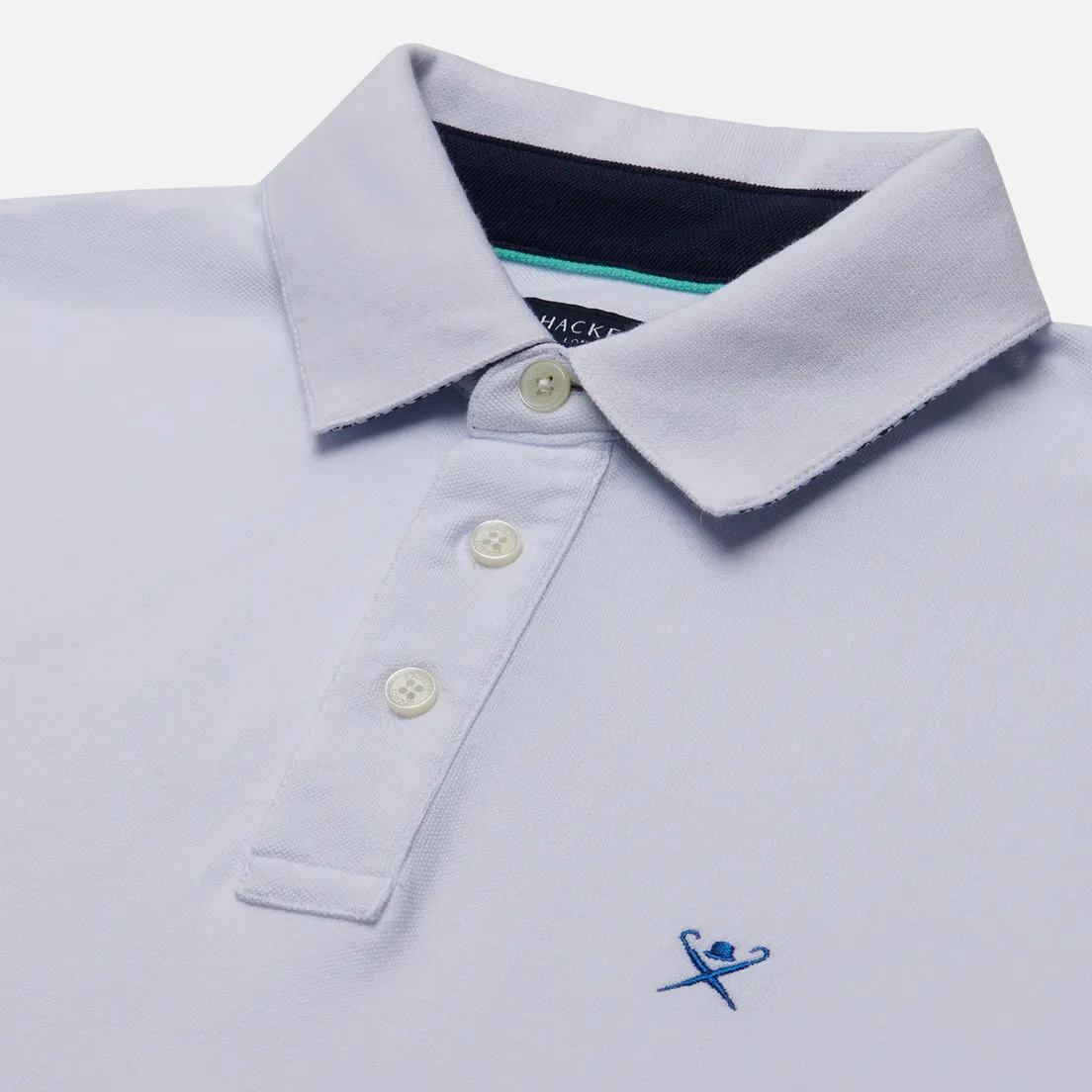 Hackett Мужское поло Swim Print Trim