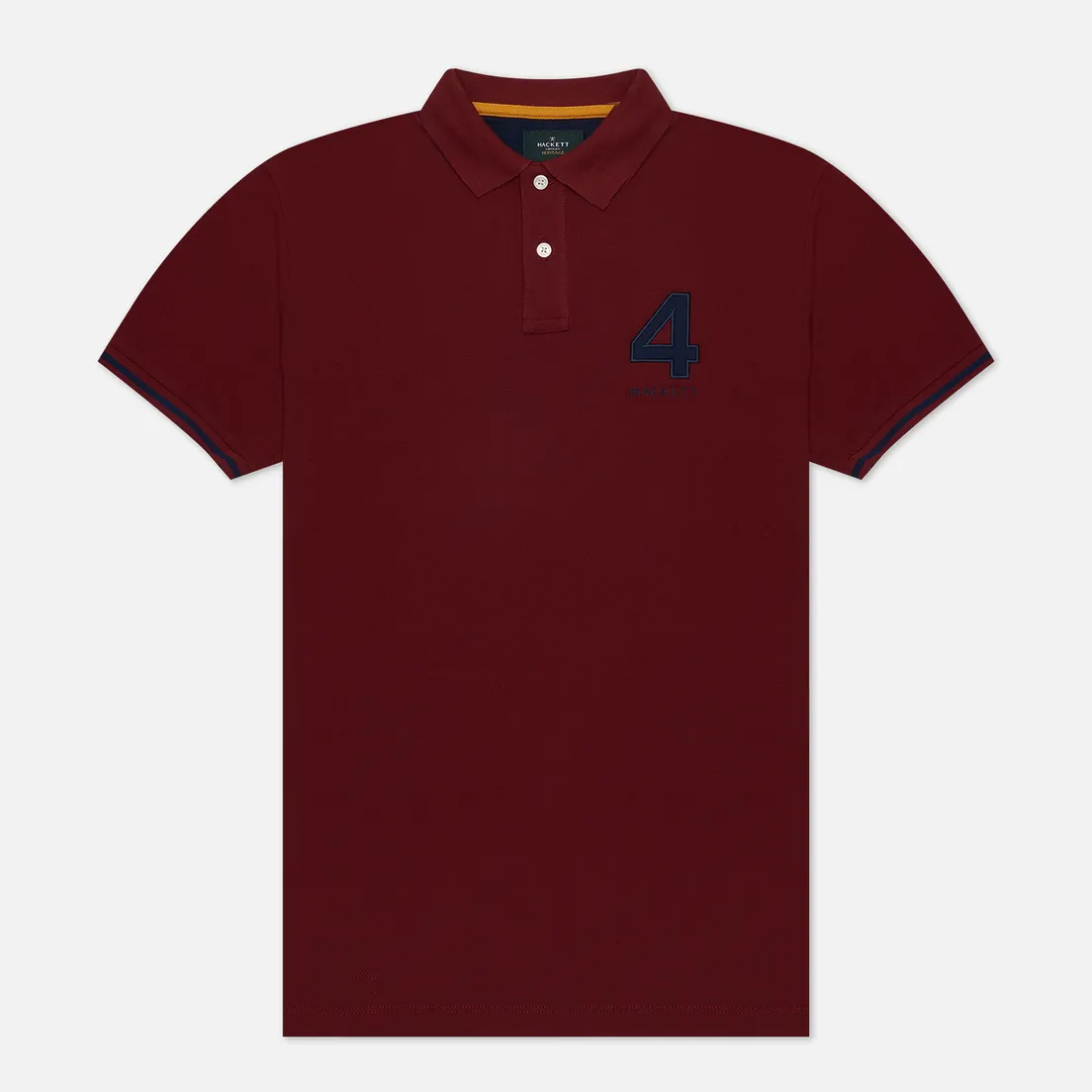 Hackett Мужское поло Heritage Number