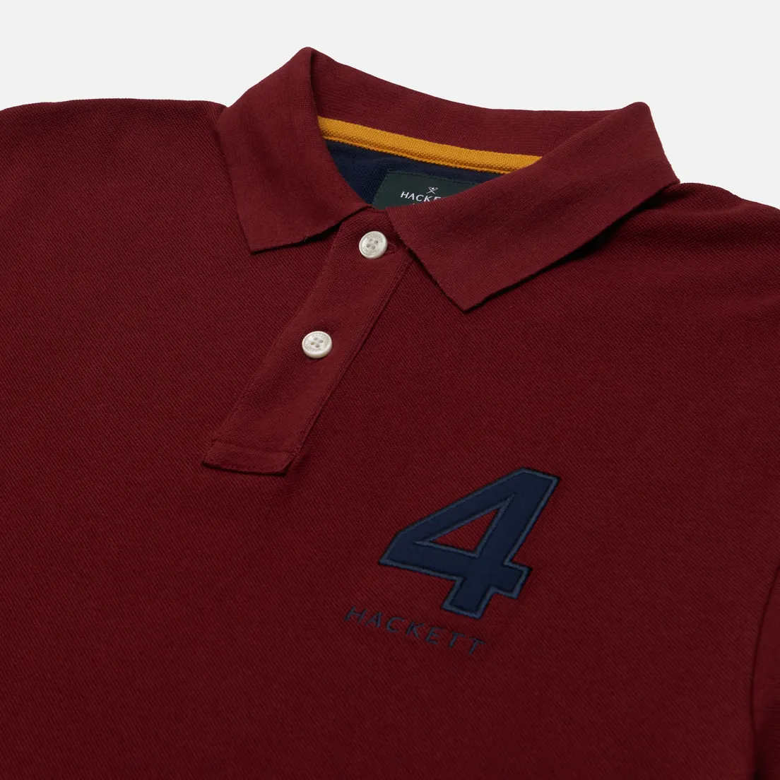 Hackett Мужское поло Heritage Number