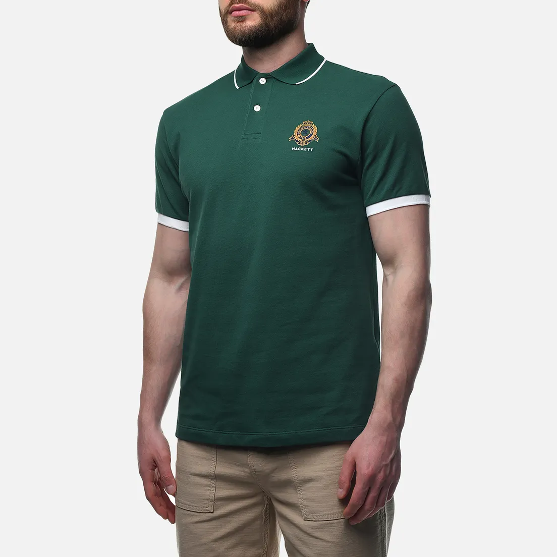 Hackett Мужское поло Heritage Crest Logo