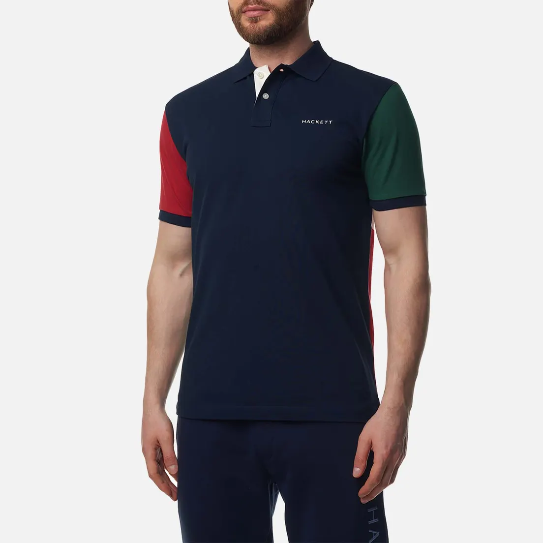 Hackett Мужское поло Heritage Multi Numbers