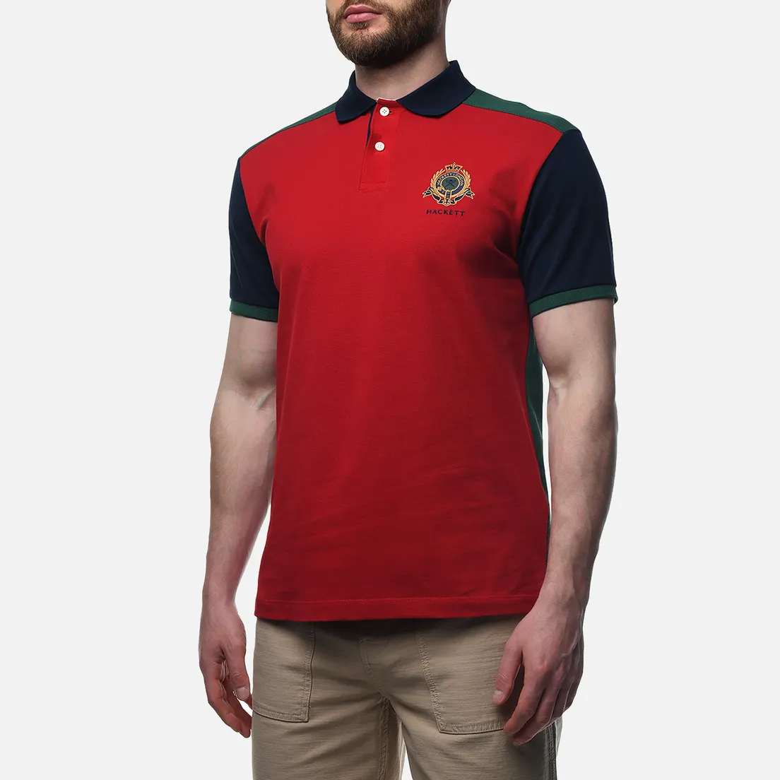 Hackett Мужское поло Heritage Multi