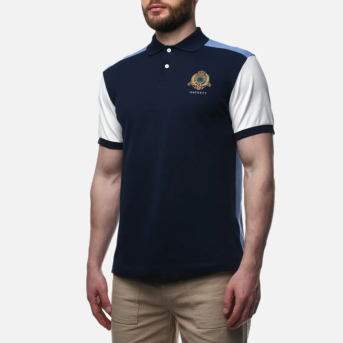 Hackett Мужское поло Heritage Multi