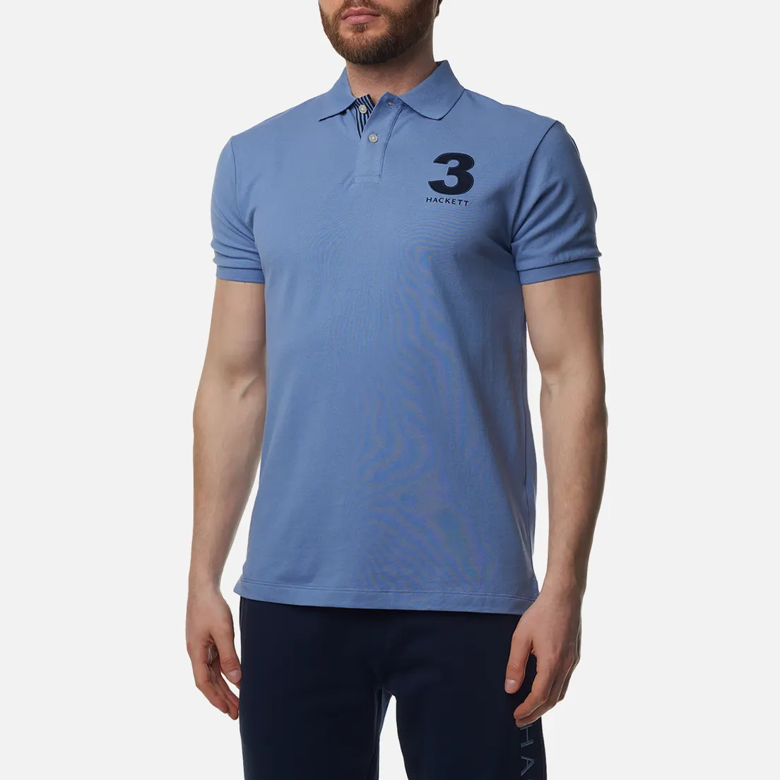 Hackett Мужское поло Heritage Number