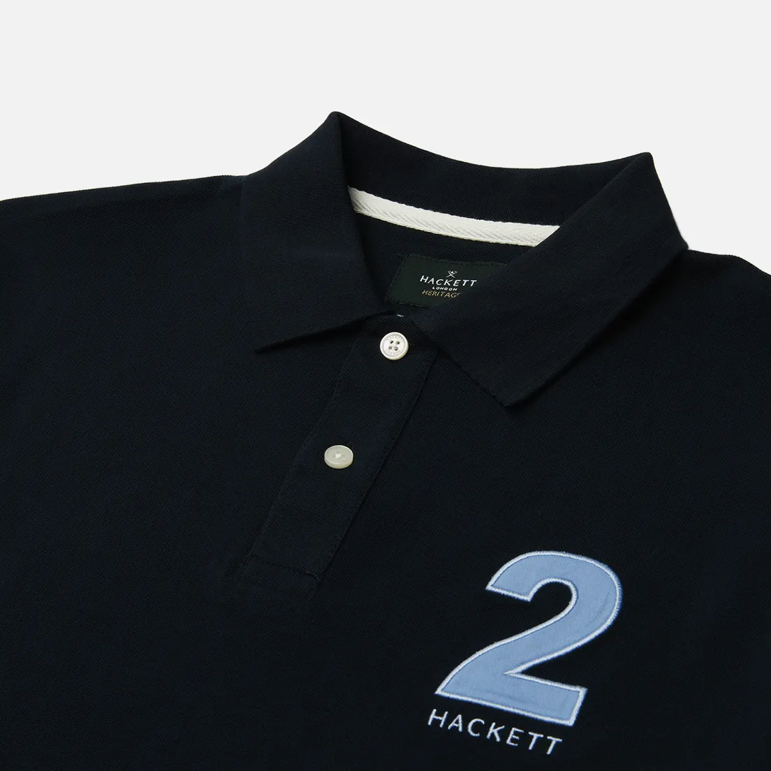 Hackett Мужское поло Heritage Number