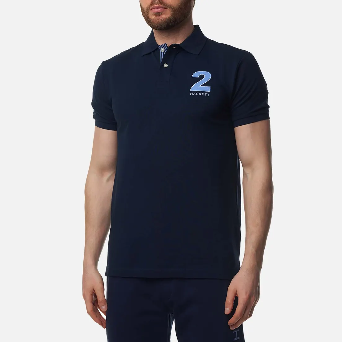 Hackett Мужское поло Heritage Number