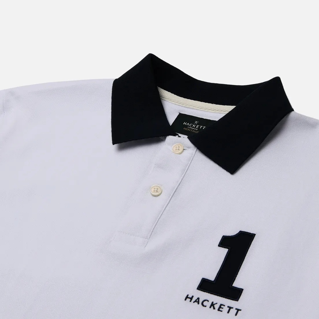 Hackett Мужское поло Heritage Number