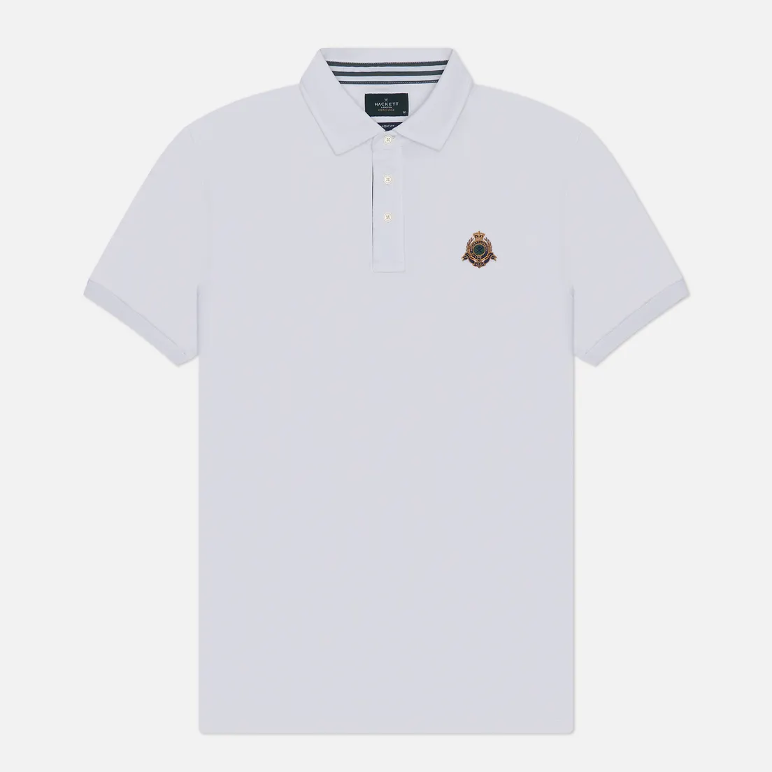 Hackett Мужское поло Heritage Woven Trim