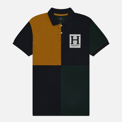 Hackett Мужское поло Heritage H Patch Quad Colour