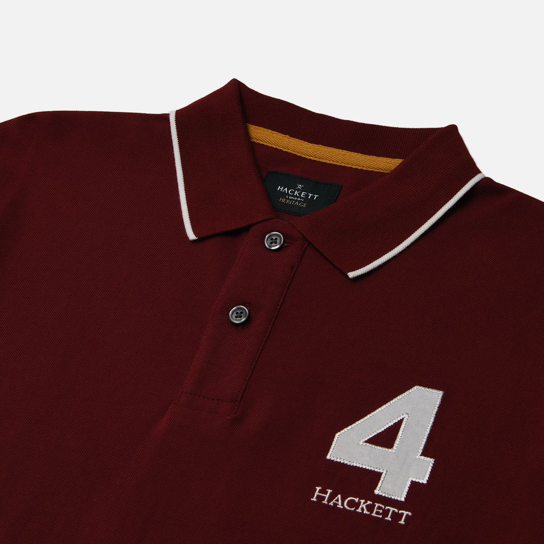 Hackett Мужское поло Heritage Number