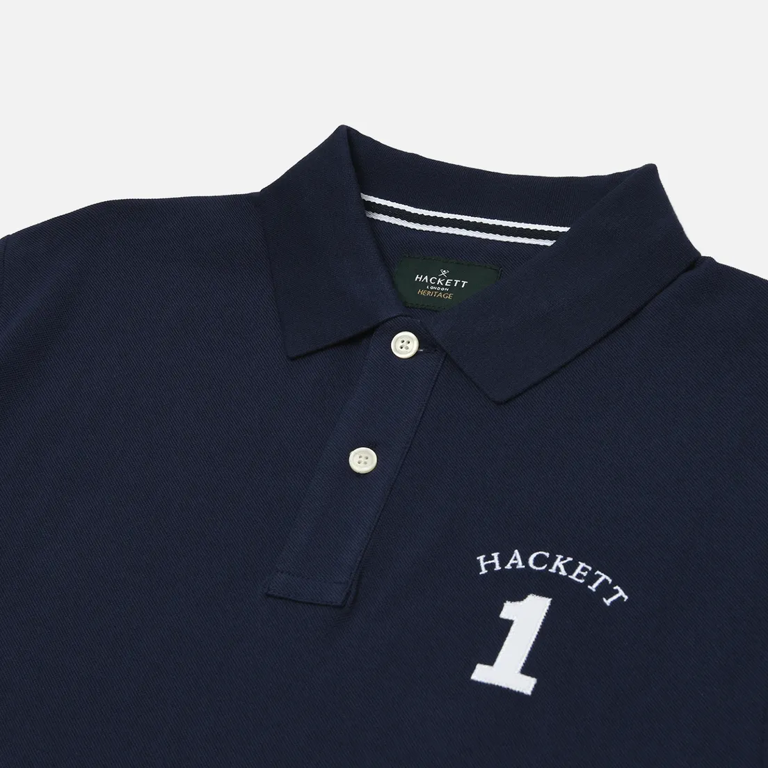 Hackett Мужское поло Heritage Number