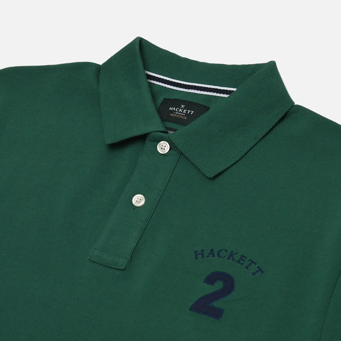 Hackett Мужское поло Heritage Number