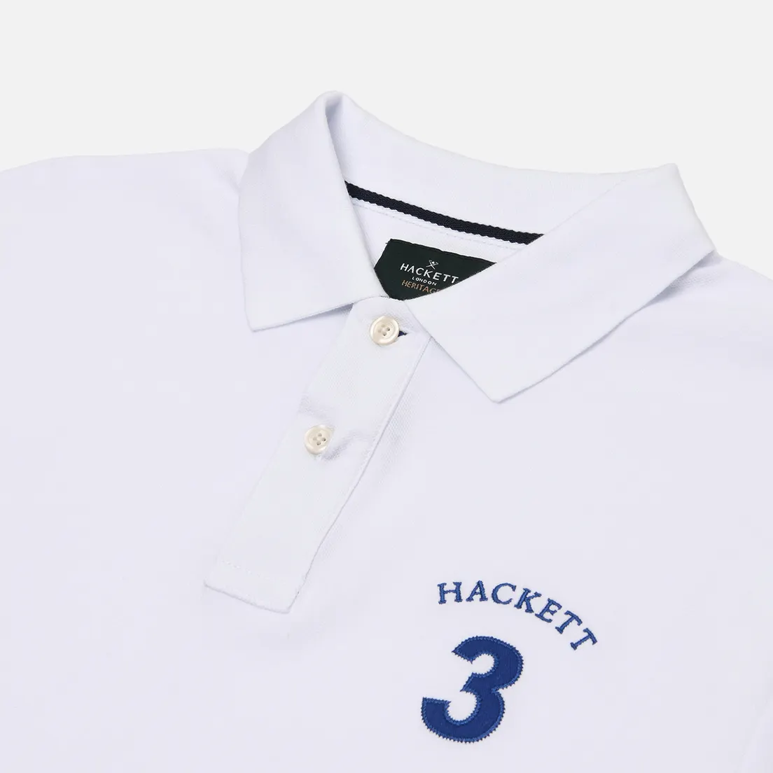 Hackett Мужское поло Heritage Number