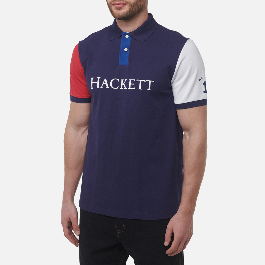 Hackett Мужское поло Heritage Hackett Multi