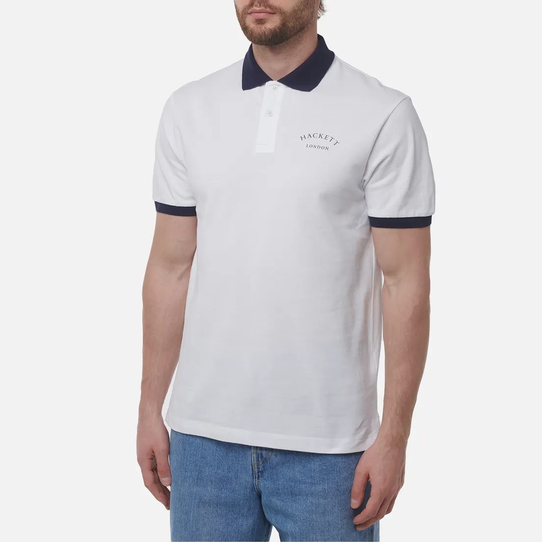 Hackett Мужское поло Heritage Essential Pique