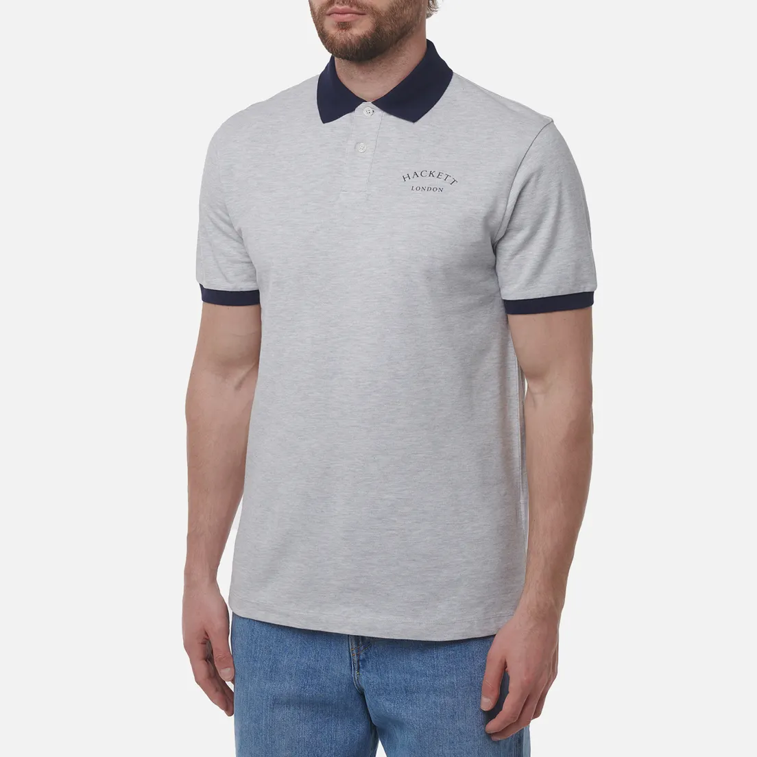 Hackett Мужское поло Heritage Essential Pique