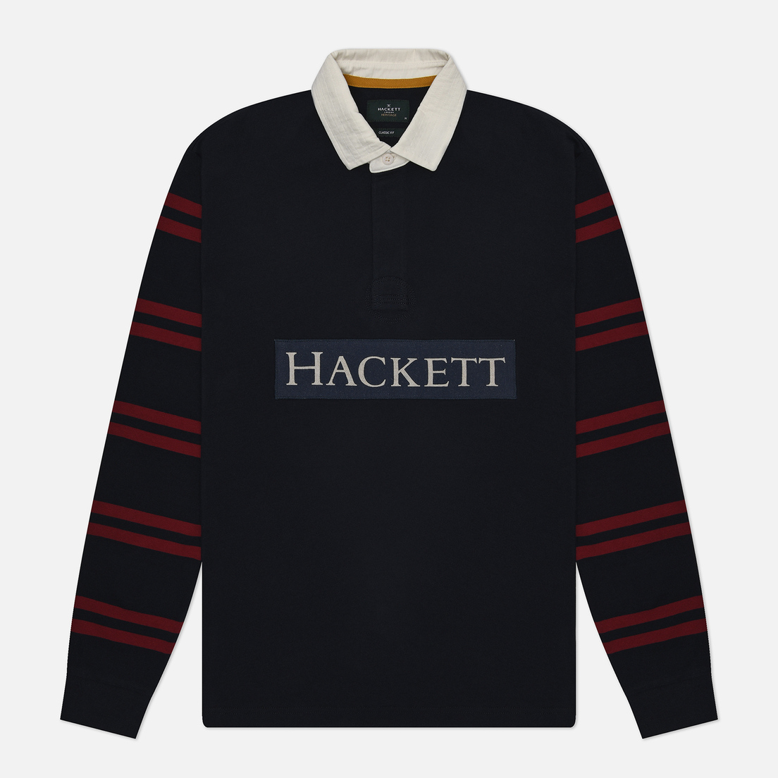 Hackett Мужской лонгслив Heritage Stripe Rugby