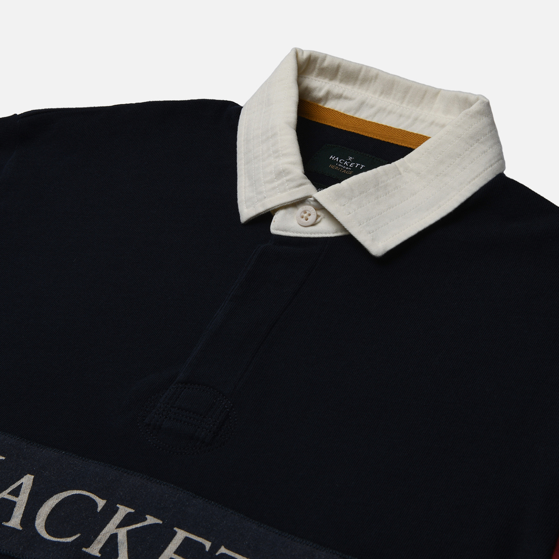 Hackett Мужской лонгслив Heritage Stripe Rugby