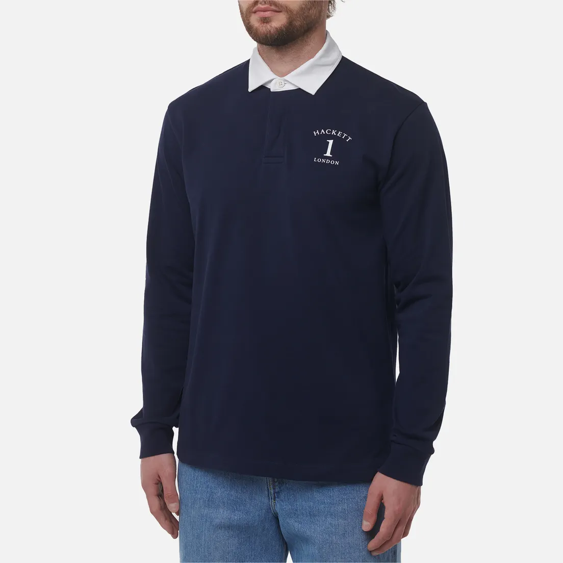 Hackett Мужской лонгслив Heritage Essential Rugby