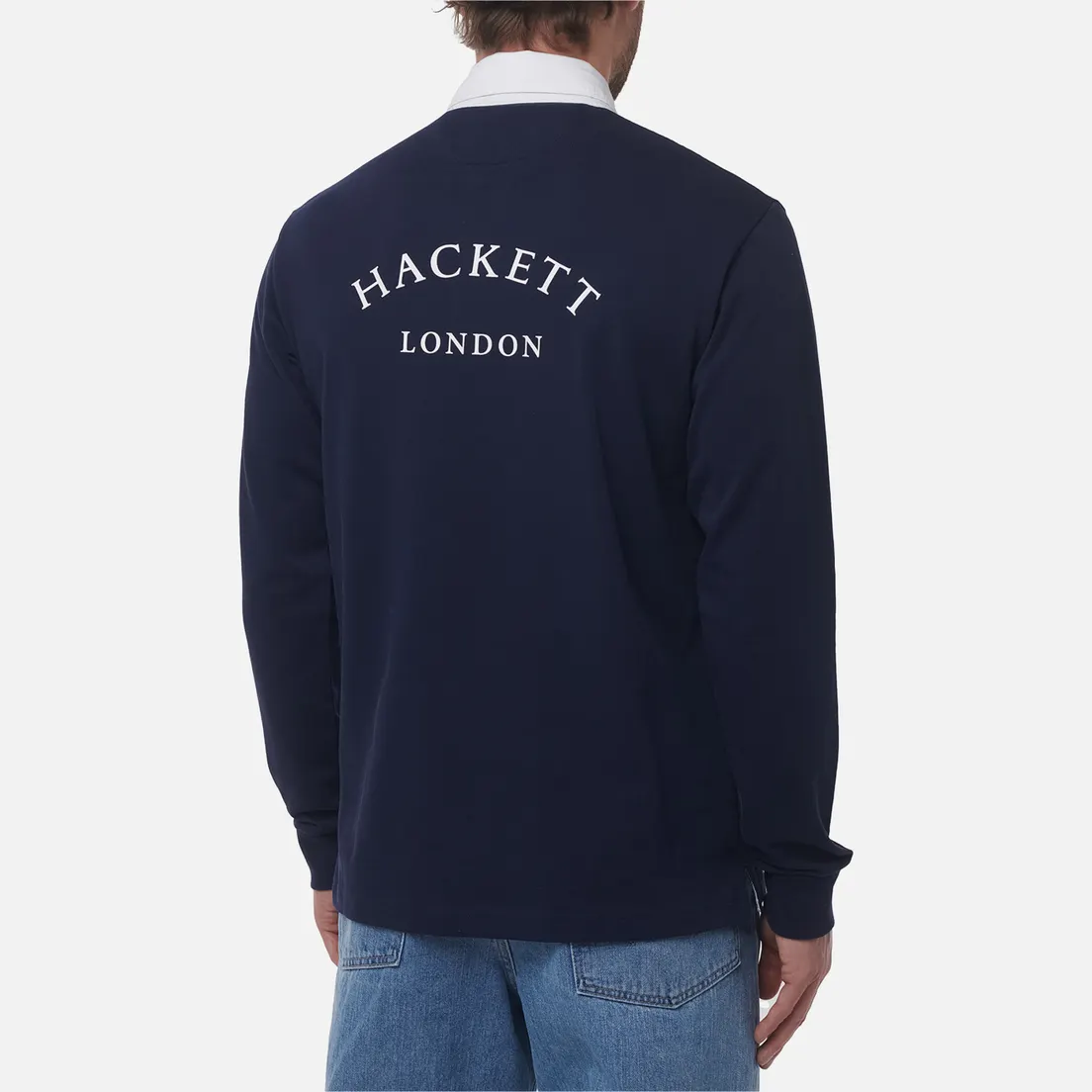 Hackett Мужской лонгслив Heritage Essential Rugby