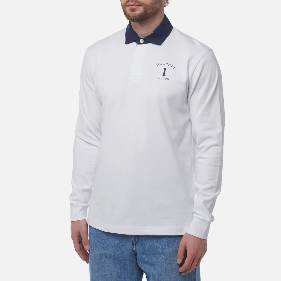Hackett Мужской лонгслив Heritage Essential Rugby