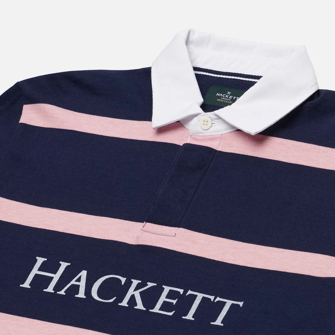 Hackett Мужской лонгслив Heritage Striped Rugby