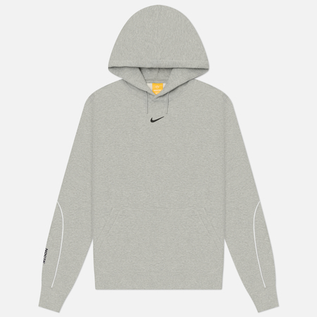 Мужская толстовка Nike x NOCTA Fleece Cardinal Stock Hoodie 2, цвет серый, размер M