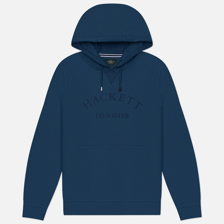 Мужская толстовка Hackett Heritage Essential AW Hoodie, цвет синий, размер M