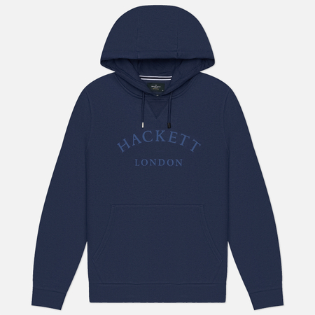 Мужская толстовка Hackett Heritage Essential AW Hoodie, цвет синий, размер L