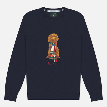 Мужская толстовка Hackett Heritage Harry Crew, цвет синий, размер M