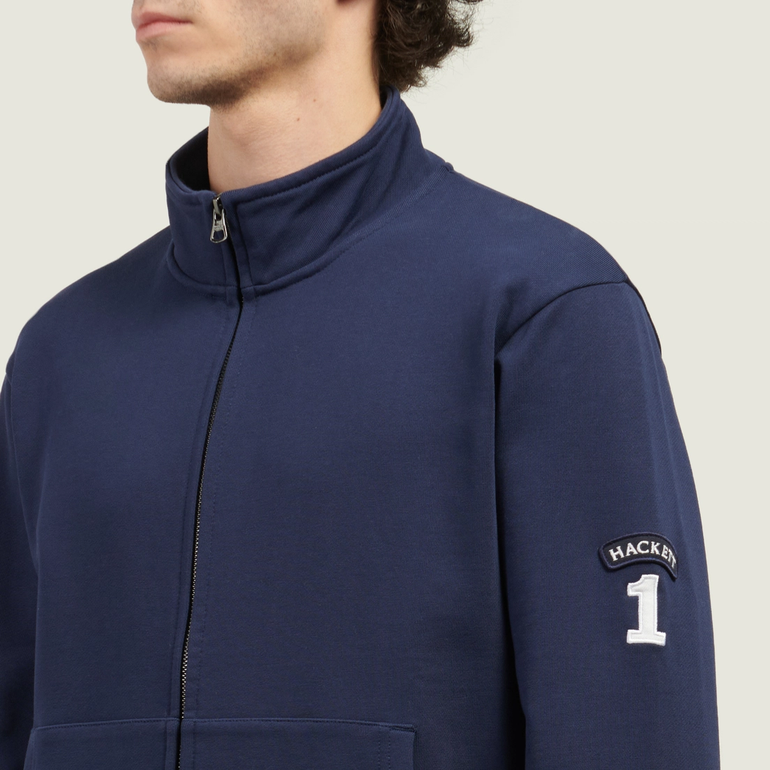 Hackett Мужская толстовка Heritage Number Full-Zip