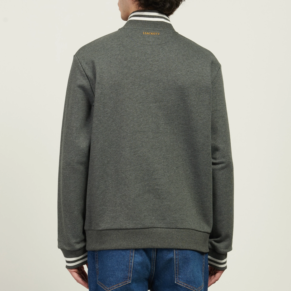 Hackett Мужская толстовка Heritage Crest Hackett Half-Zip