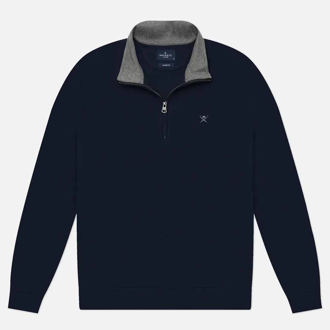 Hackett Мужская толстовка New Double Knit Half-Zip
