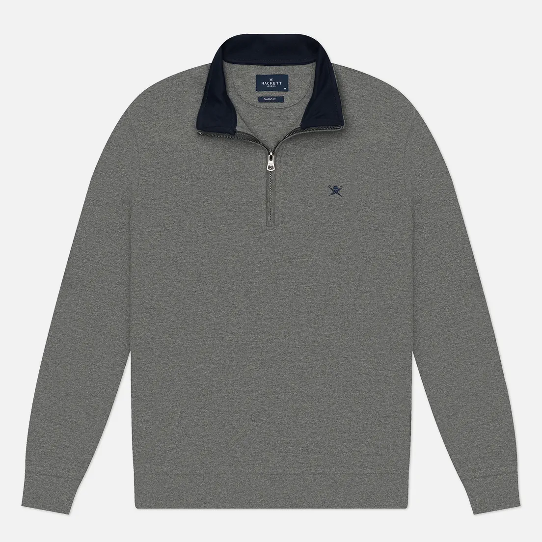 Hackett Мужская толстовка New Double Knit Half-Zip