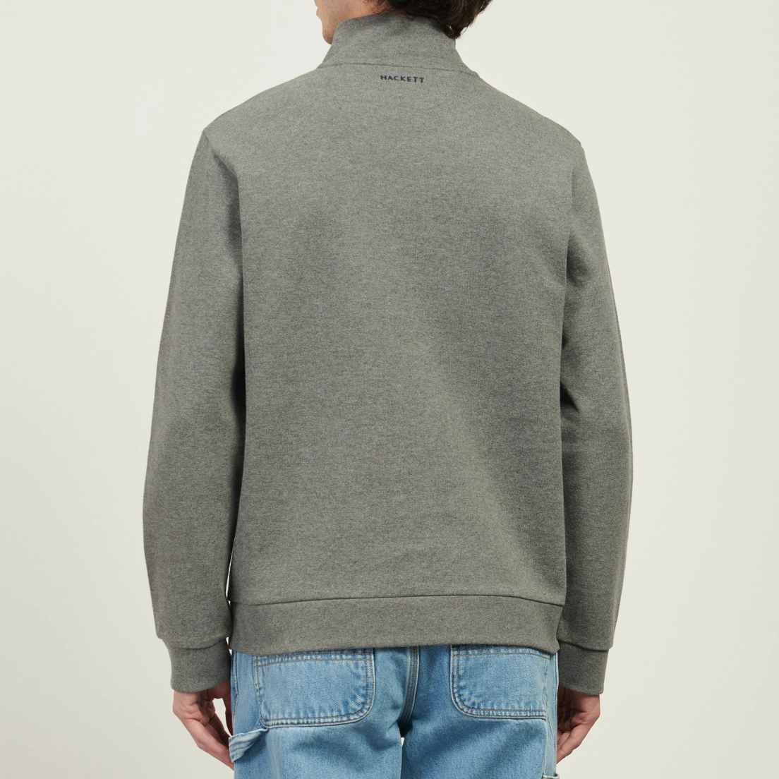 Hackett Мужская толстовка New Double Knit Half-Zip