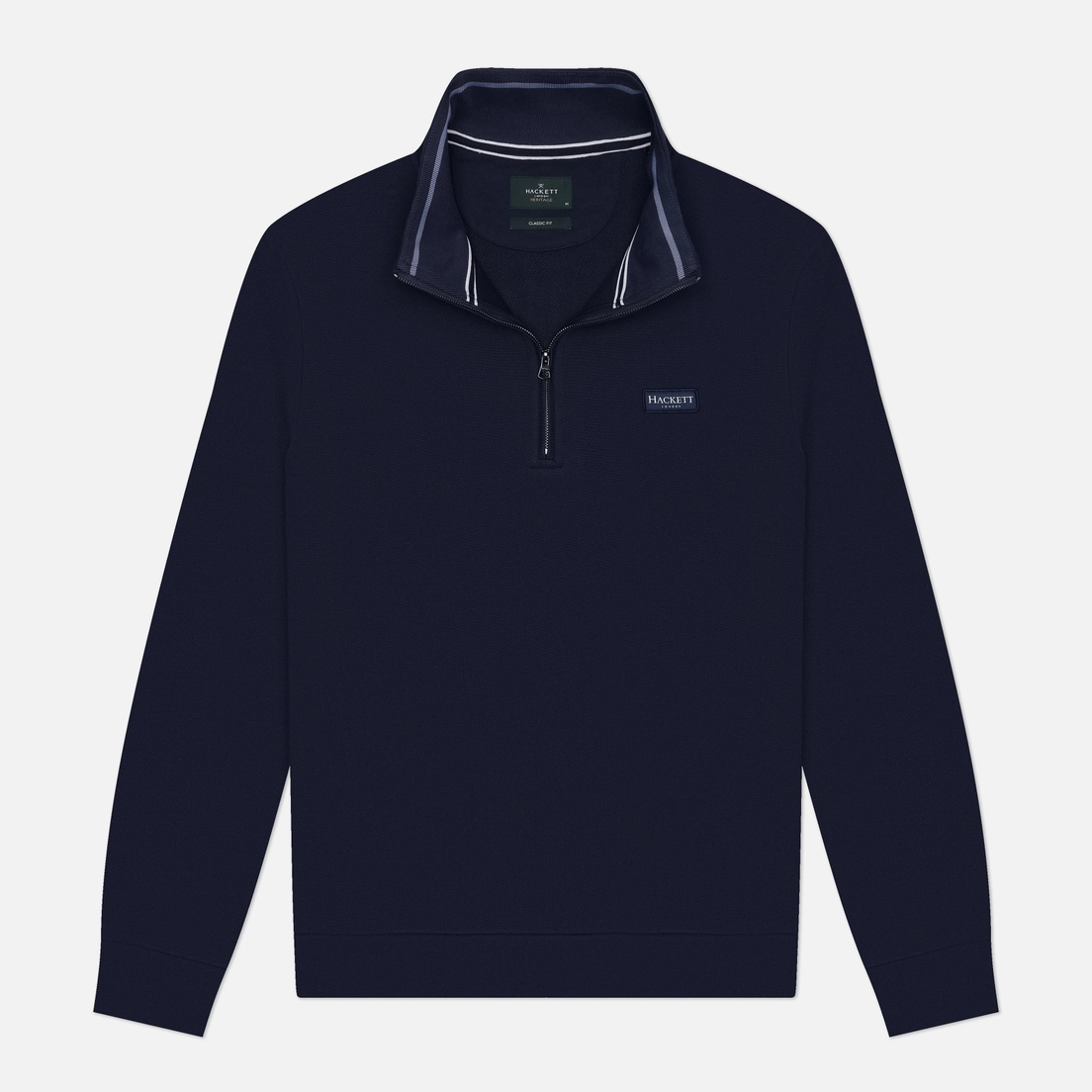 Hackett Мужская толстовка Heritage Essential Badge Half-Zip